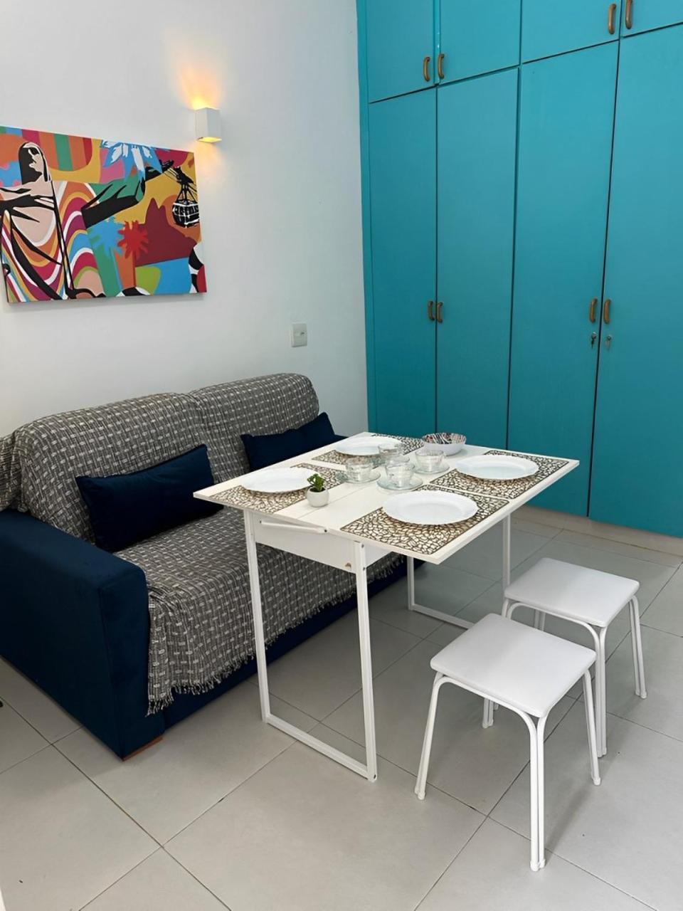 Confortavel Estudio Com Linda Vista Do Mar Rio de Janeiro Eksteriør bilde